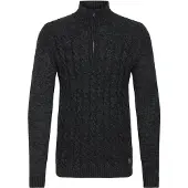 !Solid Pull-over 'SDRichart' gris / anthracite