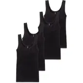 Schiesser Maillot de corps noir
