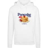 Mister tee Sweat-shirt 'Pancake Club' beige / bleu marine / rouge sang / blanc
