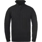 INDICODE JEANS Pull-over 'Paulo' noir
