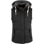 Oxmo Gilet 'Lewonda' noir