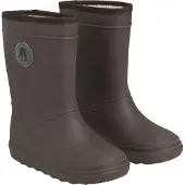 CeLaVi Bottes en caoutchouc 'Thermo' brun foncé