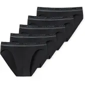 Schiesser Slip gris / noir