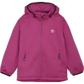 Color Kids Veste fonctionnelle rose foncé / blanc