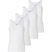 Schiesser Maillot de corps blanc