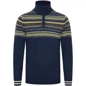 Blend Pull-over beige / bleu / marron / vert