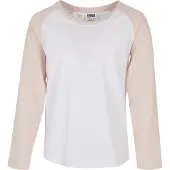 Urban Classics T-Shirt rose / blanc
