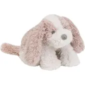 Happy horse Peluche « Dakota » (chien), 20 cm, violet foncé, jouet en peluche pour bébé