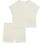 Schiesser Pyjama 'Casual Feel' blanc cassé