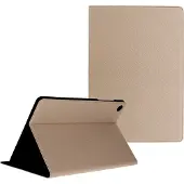 Selencia Coque tablette Riva pour Samsung Galaxy Tab A11 Plus - Beige