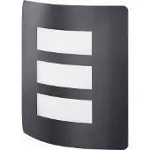 Eglo 74017 Applique murale d'extérieur/1 NOIR 'RASCINO-E