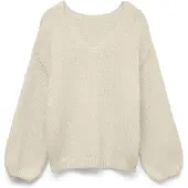 Vero Moda Maybe 2way V Neck Sweater Blanc XS Femme
