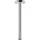 Hansgrohe Raccordement de douche au plafond , modèle S, 30 cm, finition chrome