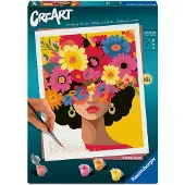 Ravensburger Puzzle Peinture au Numéro - CréArt - Blooming Beauty