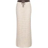 Copenhagen Studios Jupe beige / chocolat