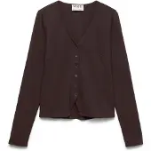 Vero Moda Cardigan 'AWCPatricia' brun foncé