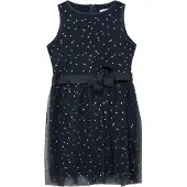 s.Oliver Robe bleu marine / blanc