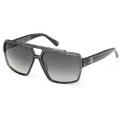 GUESS Gu00223 Sunglasses Gris Gradient Smoke/CAT3 Homme