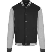 Urban Classics Veste mi-saison gris chiné / noir