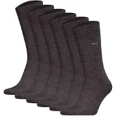 Puma Chaussettes gris / noir chiné