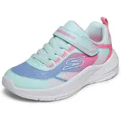 SKECHERS Sneakers 303657L-AQMT in Aqua Textile/Multi Trim color size 32