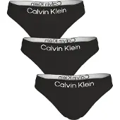 Calvin Klein Underwear String noir / blanc