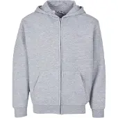 Urban Classics Uck8003 Full Zip Sweatshirt Gris 158-164 cm Garçon