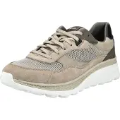 Geox Baskets basses sable / gris clair / gris foncé / noir