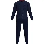 Götzburg Pyjama long bleu nuit