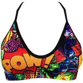 Turbo Top Mare Super Comic Bikini Top Multicolore 2XL Femme