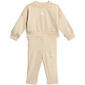 Adidas Seasonals Sweat Set Beige 6-9 Months Enfants