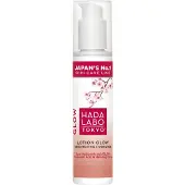 HADA LABO TOKYO Tokyo, Glow, acide hyaluronique, éclaircissant, lotion de jour et pour le visage, 150 ml