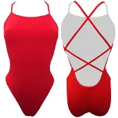Turbo Patron Sirene Swimsuit Rouge 10 Years Fille