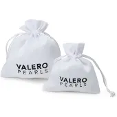 Valero Pearls Bague argent / blanc perle