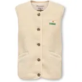 ONLY GIRLS Gilet crème