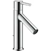 Hansgrohe Robinet mitige pour lavabo AXOR Starck, modèle 100, avec levier et système de bonde à coulisse, finition chrome