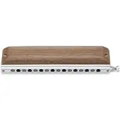 Suzuki Musical Instruments Sirius S-S-64CW harmonica chromatique accordé en do avec capot en bois