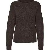 Vero Moda Pull-over 'VMDoffy' brun foncé