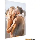 ChromaLuxe Insta collage - Photo sur aluminium - blanc