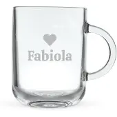 Yoursurprise Tasse à thé personnalisée - ronde