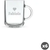 Yoursurprise Tasses à thé personnalisées - rondes