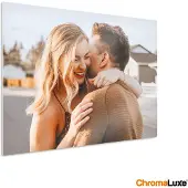 ChromaLuxe Insta collage - Photo sur aluminium - blanc
