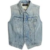 G-Star Gilet 'Pitched Hem Slim Vest' bleu denim