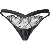 Hunkemoller String 'Olivia' noir