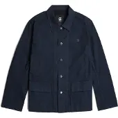 G-Star Chemise '2 Pocket Overshirt' marine
