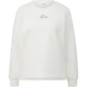 s.Oliver Sweat-shirt crème / vert clair / noir