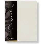 Dommelin Drap-housse Dommelin Beige (Satin 300TC)-160 x 220 cm