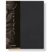 Dommelin Drap-housse Dommelin Charbon (Satin 300TC)-140 x 210 cm