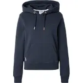 Superdry pour femme. W2012667A Sweatshirt Essential Logo navy (S), Casuel, Coton, Marine