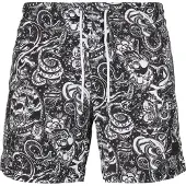 Urban Classics Shorts de bain noir / blanc